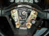 Steering wheel with airbag removed