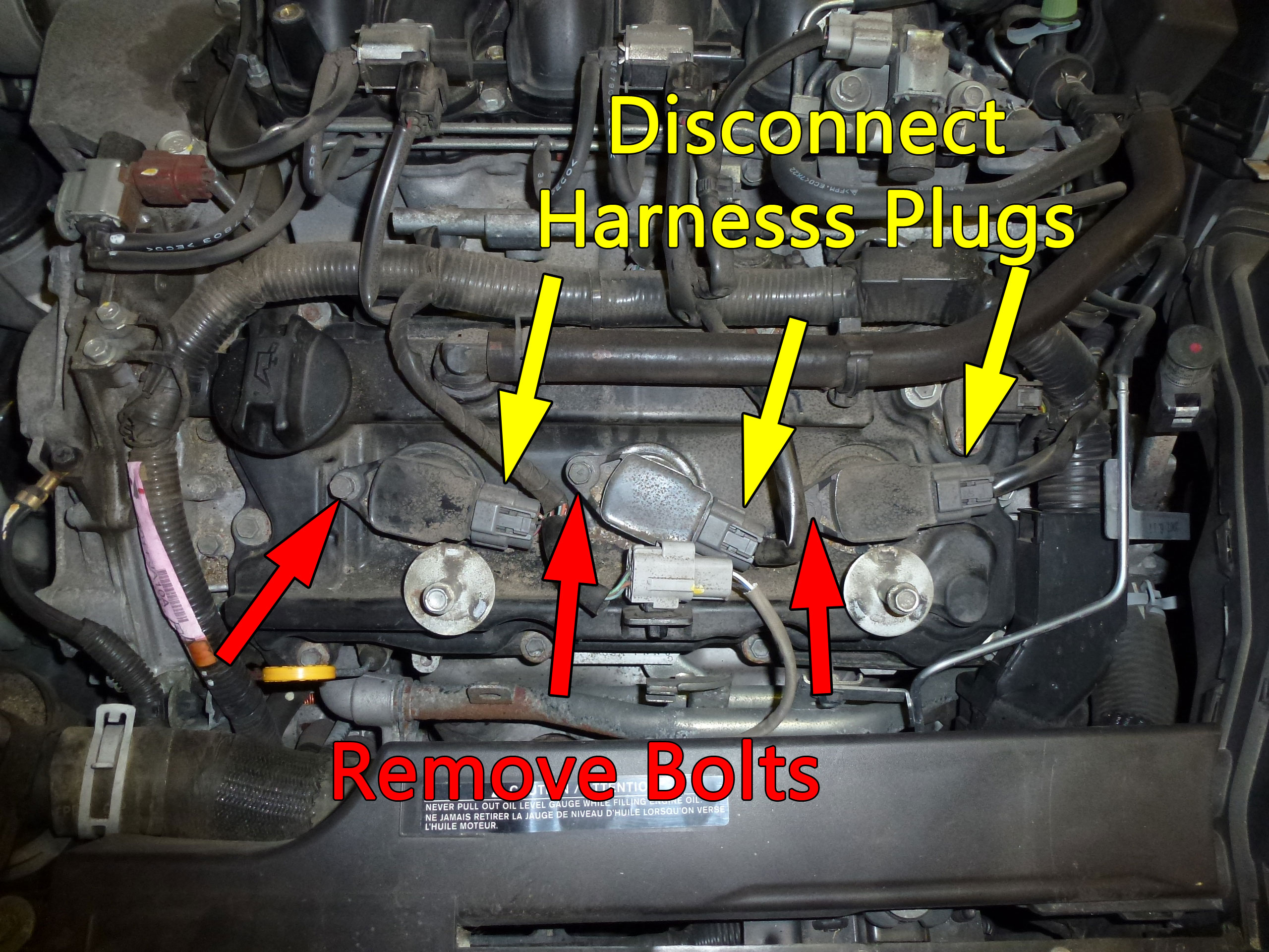 Nissan Altima Spark Plug Replacement (4th Gen)