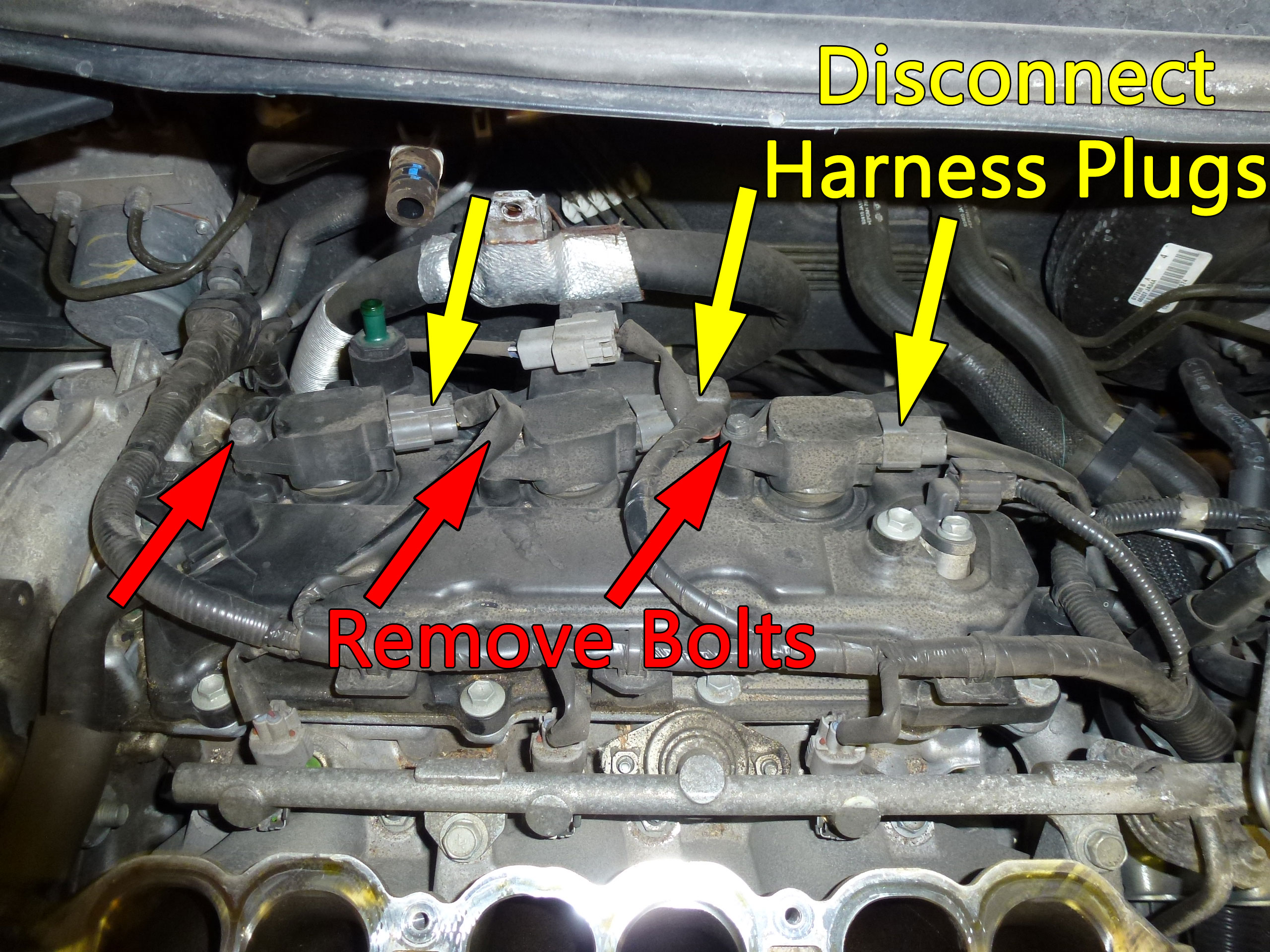 How to change nissan altima spark plugs #3