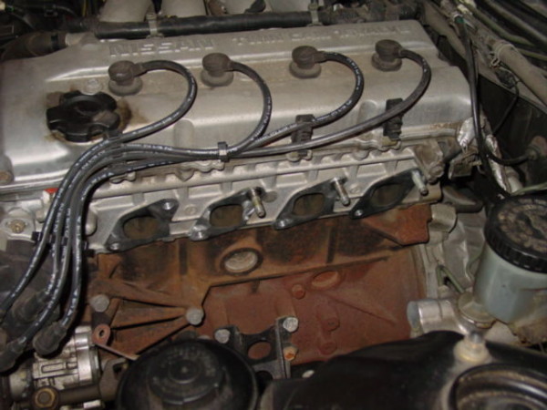 Nissan 240SX Header Install - importnut.net