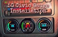 5G (EG) Civic Gauge Install